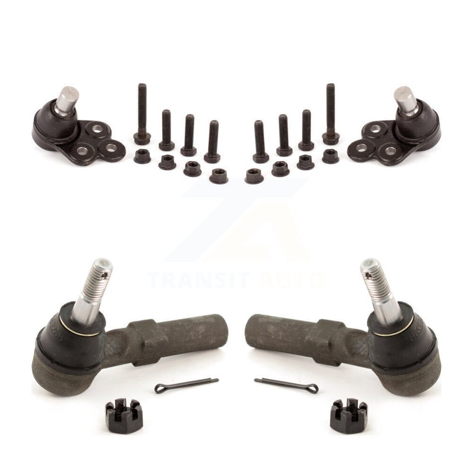 Front Suspension Ball Joint And Tie Rod End Kit For Chevrolet Cobalt HHR Pontiac G5 Pursuit KTR-102391