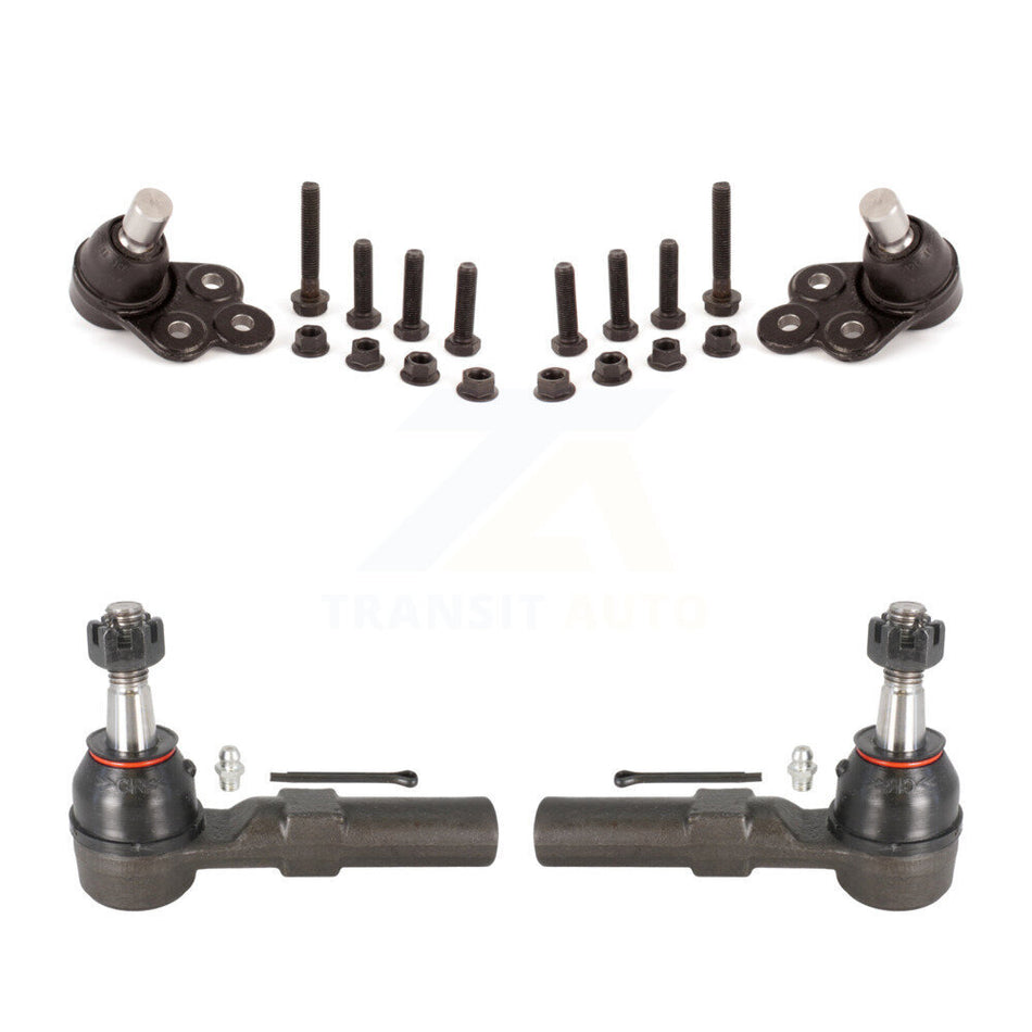 Front Suspension Ball Joint And Tie Rod End Kit For Chevrolet Cobalt HHR Pontiac G5 Pursuit KTR-102391