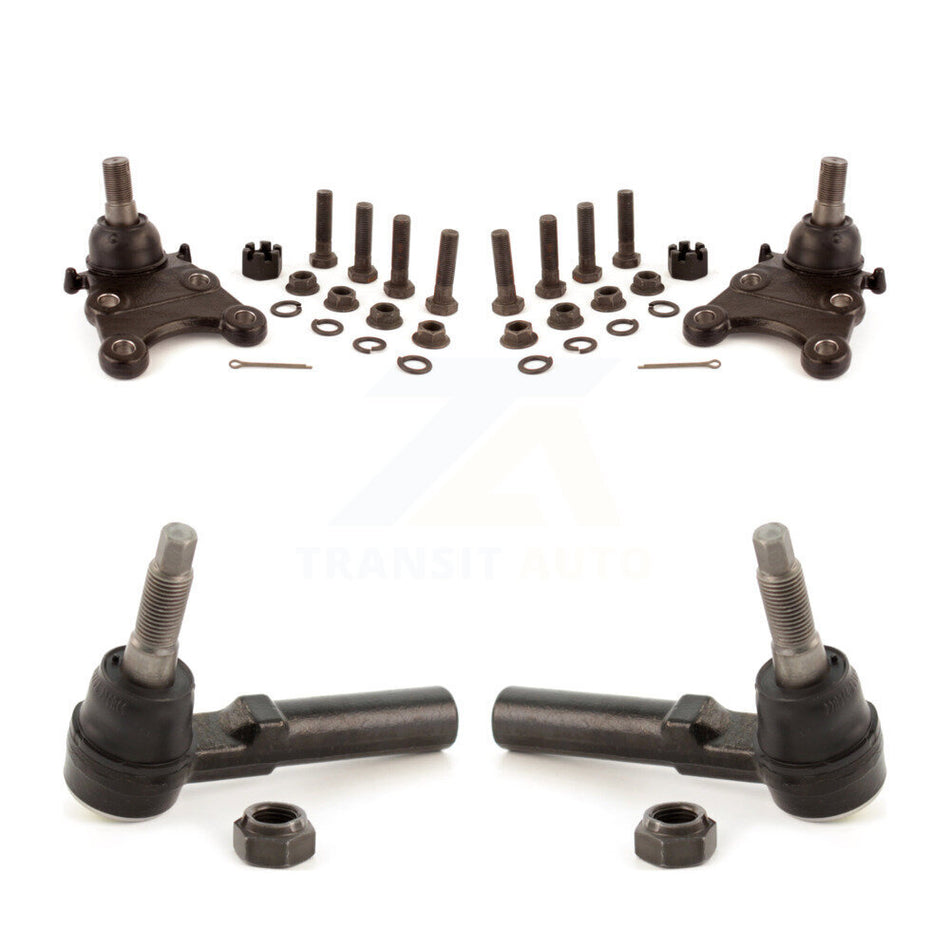Front Suspension Ball Joint And Tie Rod End Kit For Chevrolet Colorado GMC Canyon Isuzu i-290 i-280 i-370 i-350 KTR-102406