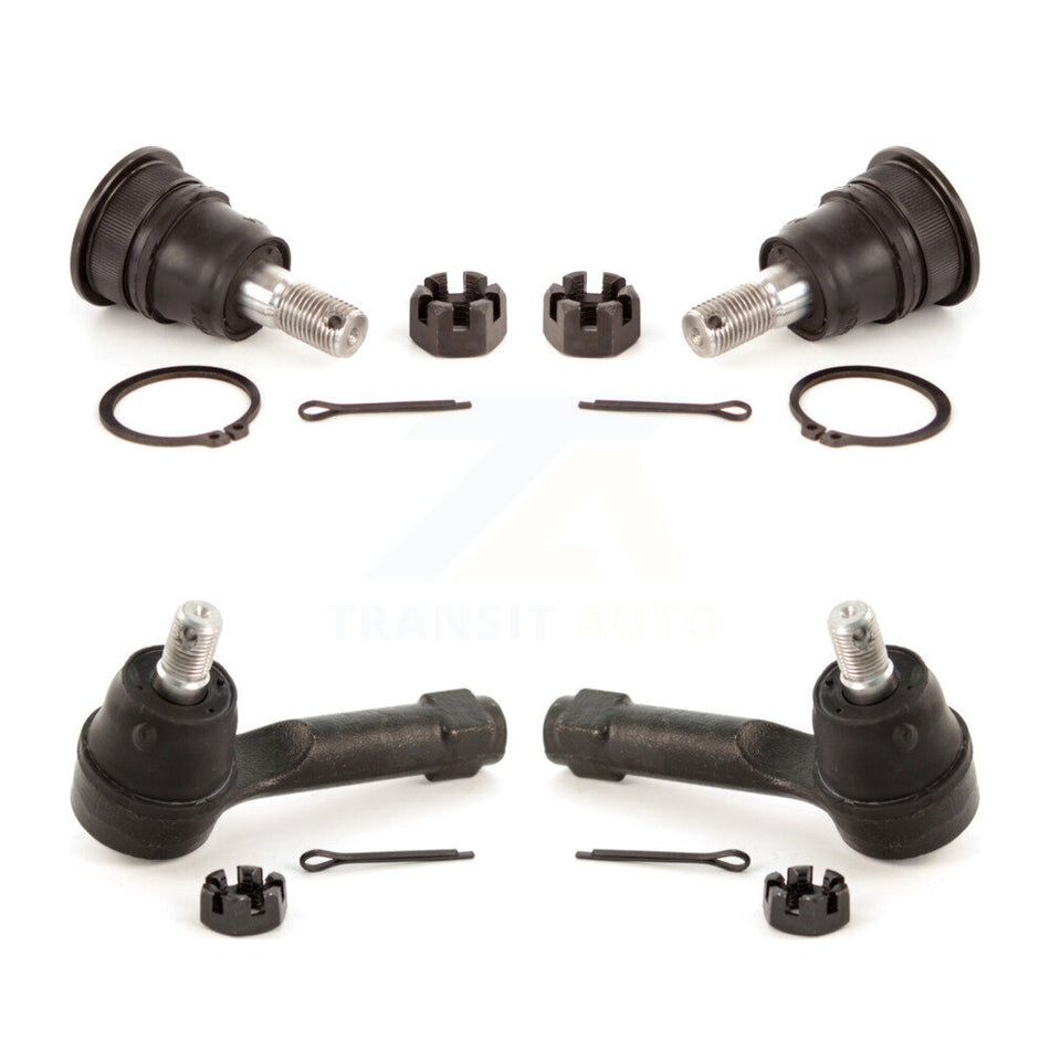 Front Suspension Ball Joint And Tie Rod End Kit For 2000-2006 Nissan Sentra KTR-102421