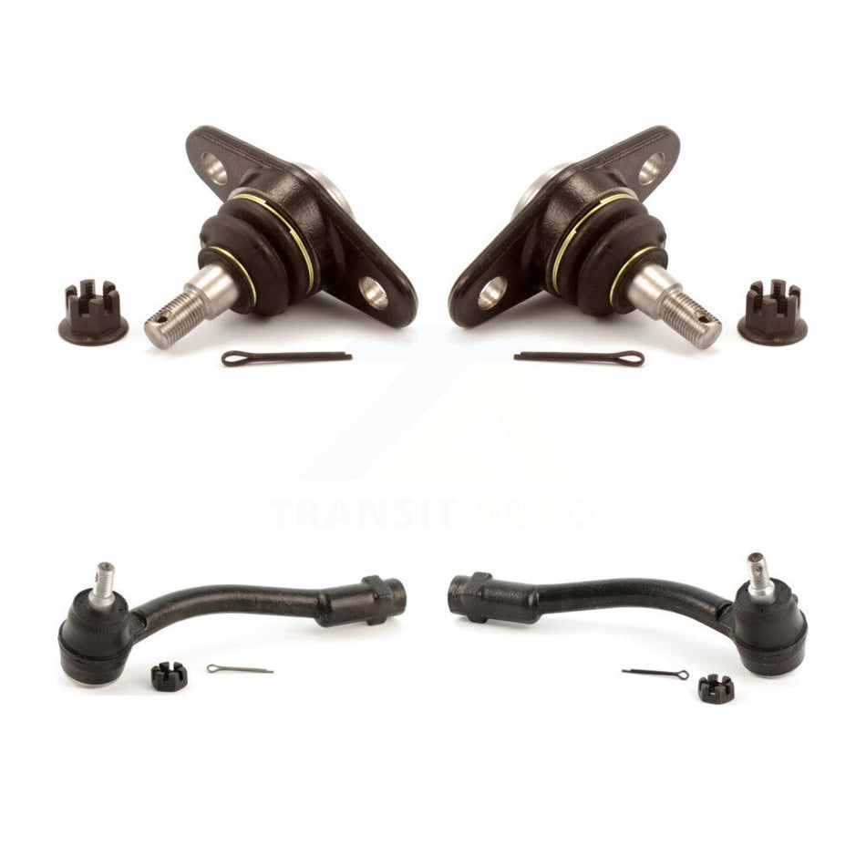 Front Suspension Ball Joint And Tie Rod End Kit For 2006-2011 Kia Rio Rio5 KTR-102436