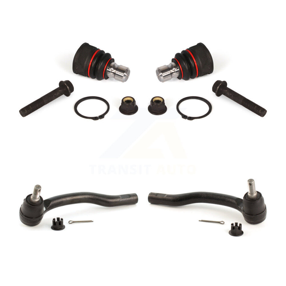 Front Suspension Ball Joint And Tie Rod End Kit For 2007-2012 Mazda CX-7 KTR-102494