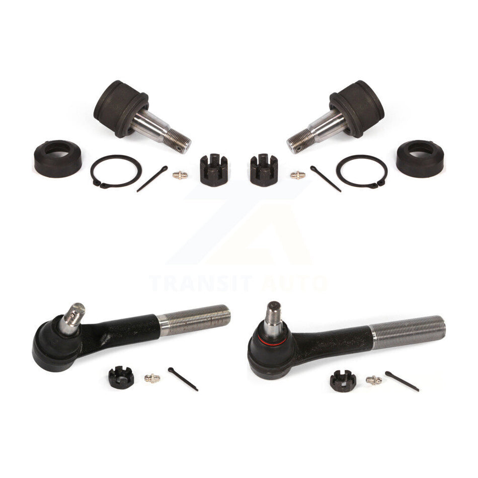 Front Suspension Ball Joint And Tie Rod End Kit For Ford F-250 Super Duty F-350 Excursion RWD KTR-102503