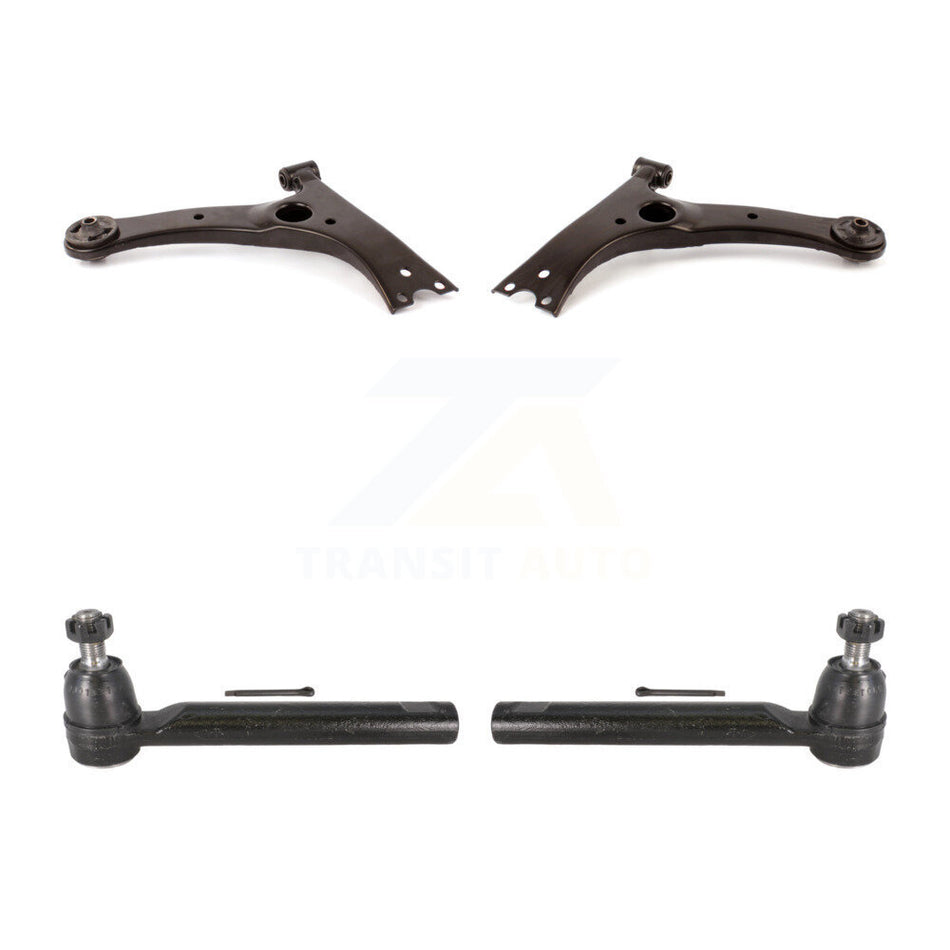 Front Suspension Control Arm And Tie Rod End Kit For 2009-2013 Toyota Corolla Vehicles Manufactured In Japan KTR-102559