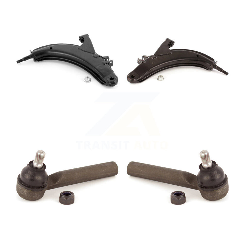 Front Suspension Control Arm And Tie Rod End Kit For Subaru Outback Legacy Forester Impreza Baja Saab 9-2X KTR-102563