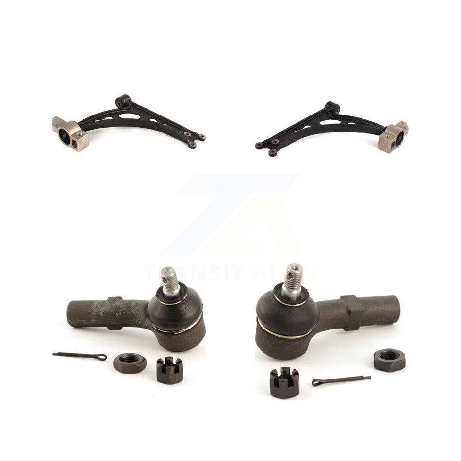 Front Suspension Control Arm And Tie Rod End Kit For 2006 Volkswagen Jetta GLI 7th 8th Digit Of VIN Is "9M" Or "1J" KTR-102577