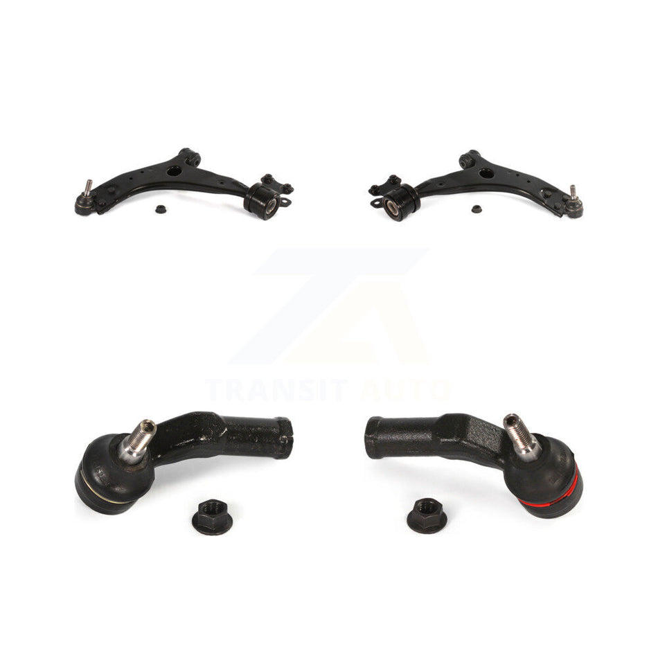 Front Suspension Control Arm Assembly And Tie Rod End Kit For Volvo S40 V50 C70 KTR-102657
