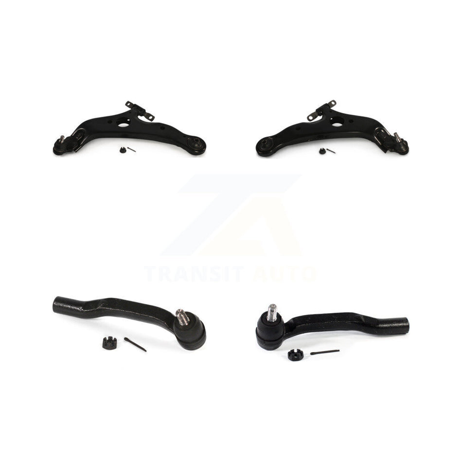 Front Suspension Control Arm Assembly And Tie Rod End Kit For 2004-2010 Toyota Sienna KTR-102659
