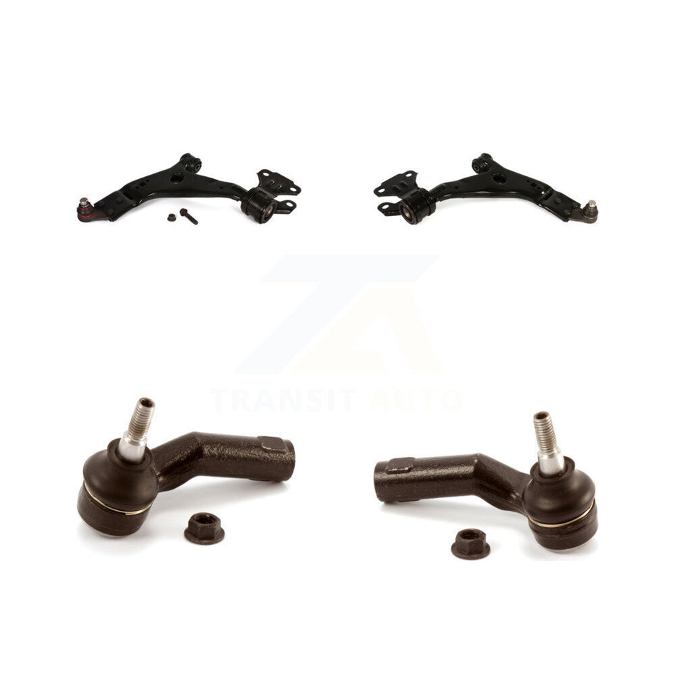 Front Suspension Control Arm Assembly And Tie Rod End Kit For 2013-2019 Ford Escape KTR-102683