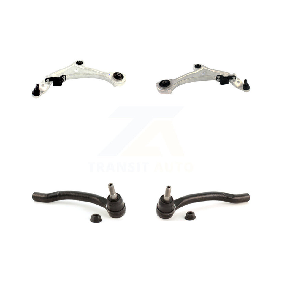 Front Suspension Control Arm Assembly And Tie Rod End Kit For Nissan Murano KTR-102684