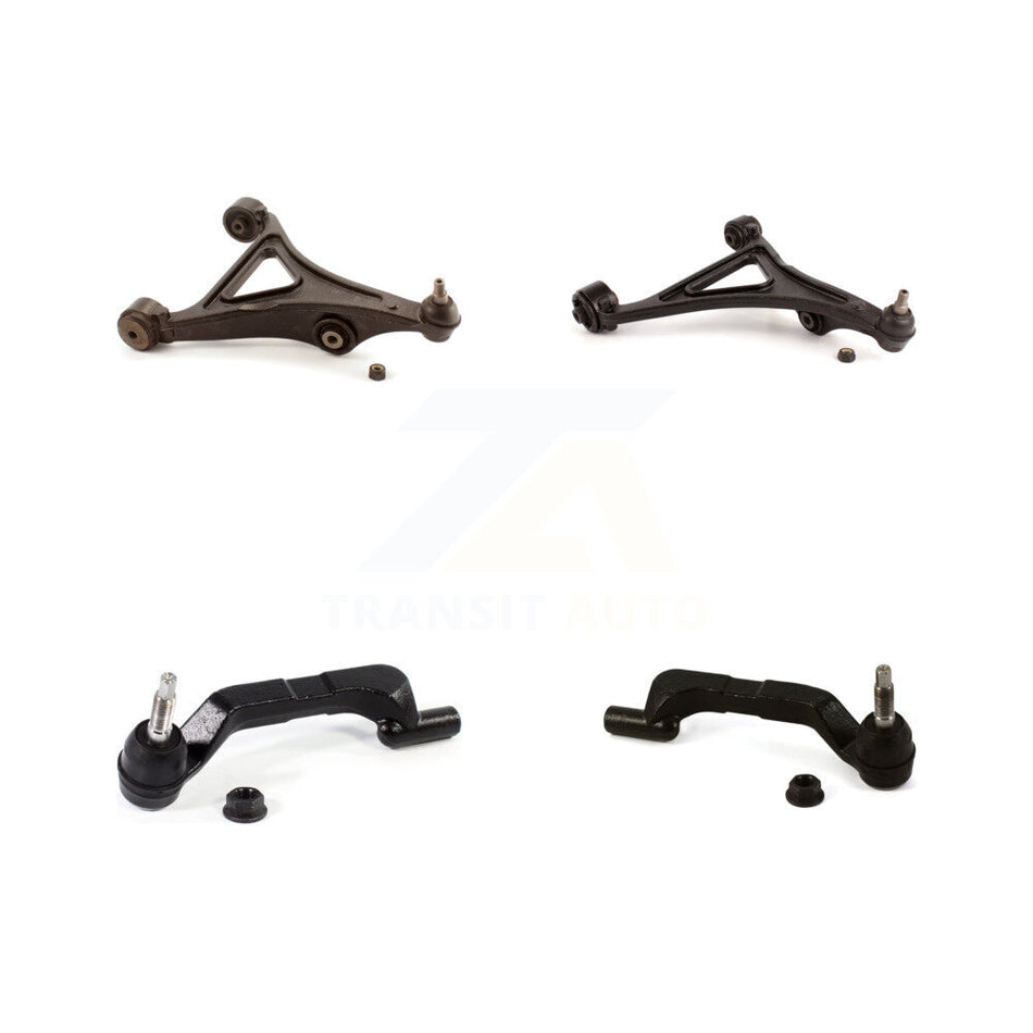 Front Suspension Control Arm Assembly And Tie Rod End Kit For 2011 Dodge Charger AWD KTR-102703