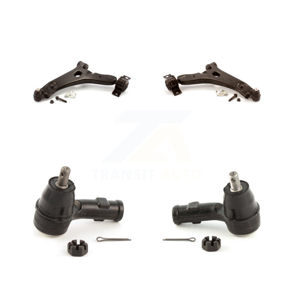 Front Suspension Control Arm Assembly And Tie Rod End Kit For 2008-2011 Ford Focus KTR-102709