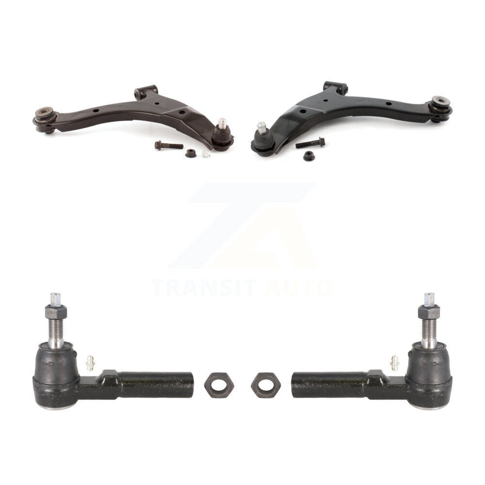Front Suspension Control Arm Assembly And Tie Rod End Kit For Chrysler PT Cruiser Dodge Neon KTR-102715