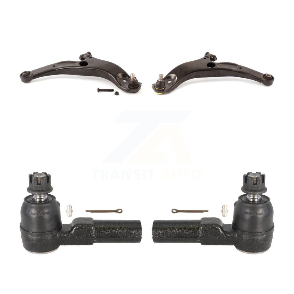 Front Suspension Control Arm Assembly And Tie Rod End Kit For Mazda Protege Protege5 KTR-102718
