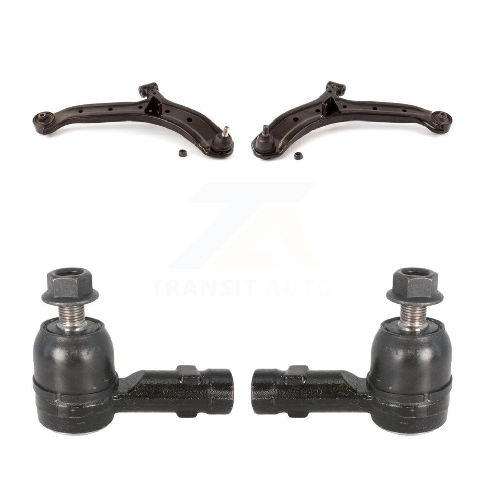 Front Suspension Control Arm Assembly And Tie Rod End Kit For 2000-2005 Hyundai Accent KTR-102720