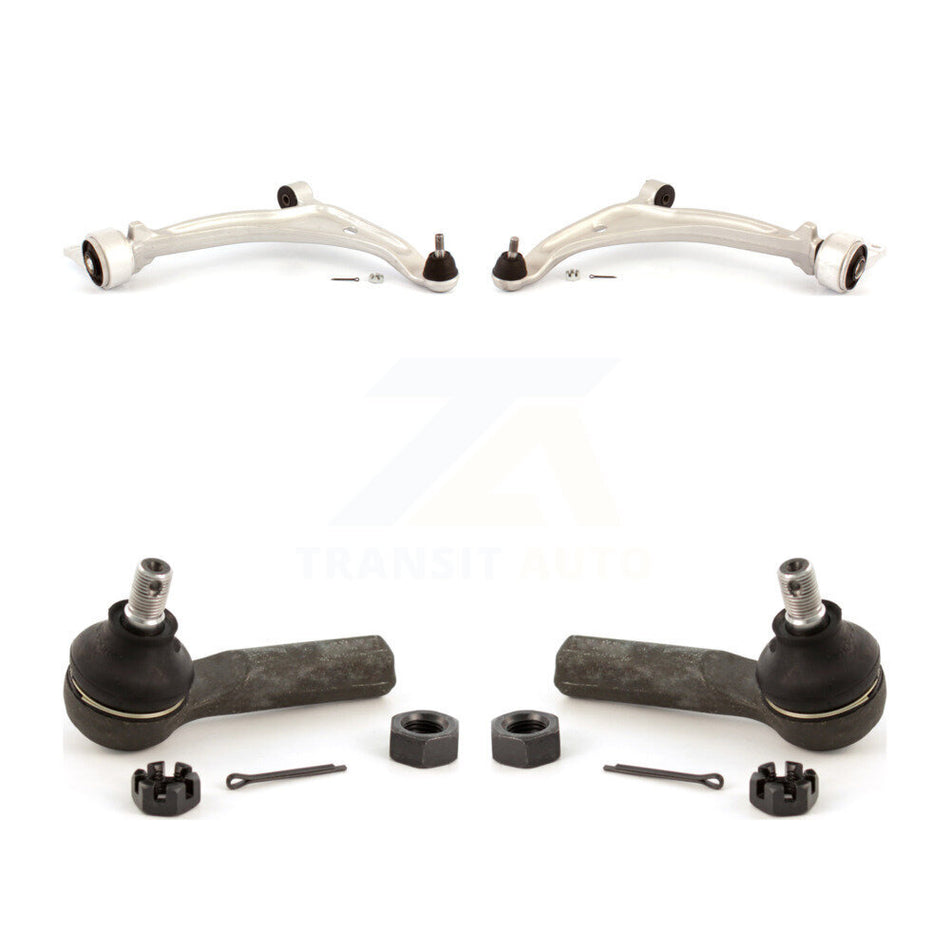Front Suspension Control Arm Assembly And Tie Rod End Kit For 2005-2006 Nissan Altima KTR-102722