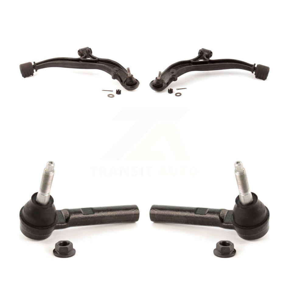 Front Suspension Control Arm Assembly And Tie Rod End Kit For Dodge Chrysler Grand Caravan Town & Country Voyager KTR-102723
