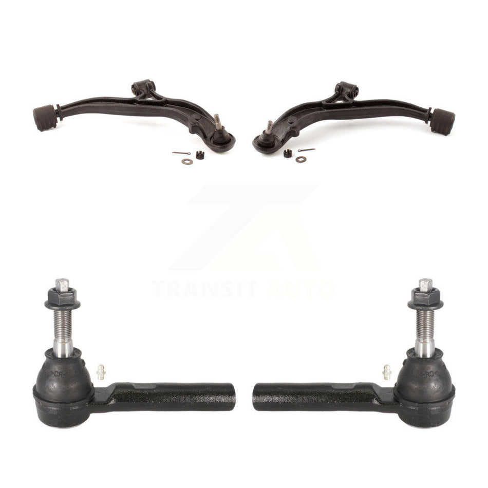 Front Suspension Control Arm Assembly And Tie Rod End Kit For 2005-2007 Dodge Grand Caravan Chrysler Town & Country KTR-102724