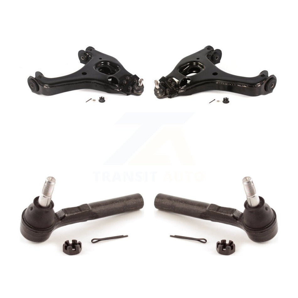 Front Suspension Control Arm Assembly And Tie Rod End Kit For Chevrolet Silverado 1500 GMC Sierra Classic KTR-102726