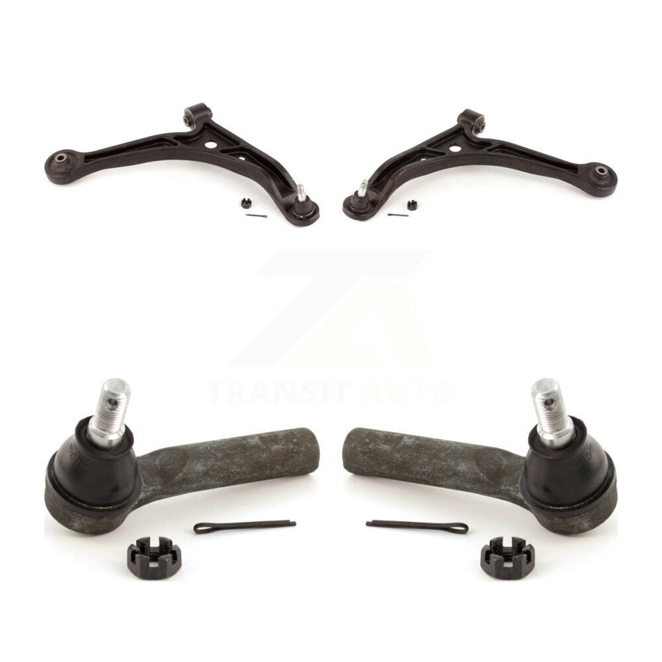 Front Suspension Control Arm Assembly And Tie Rod End Kit For 1999-2004 Honda Odyssey KTR-102736