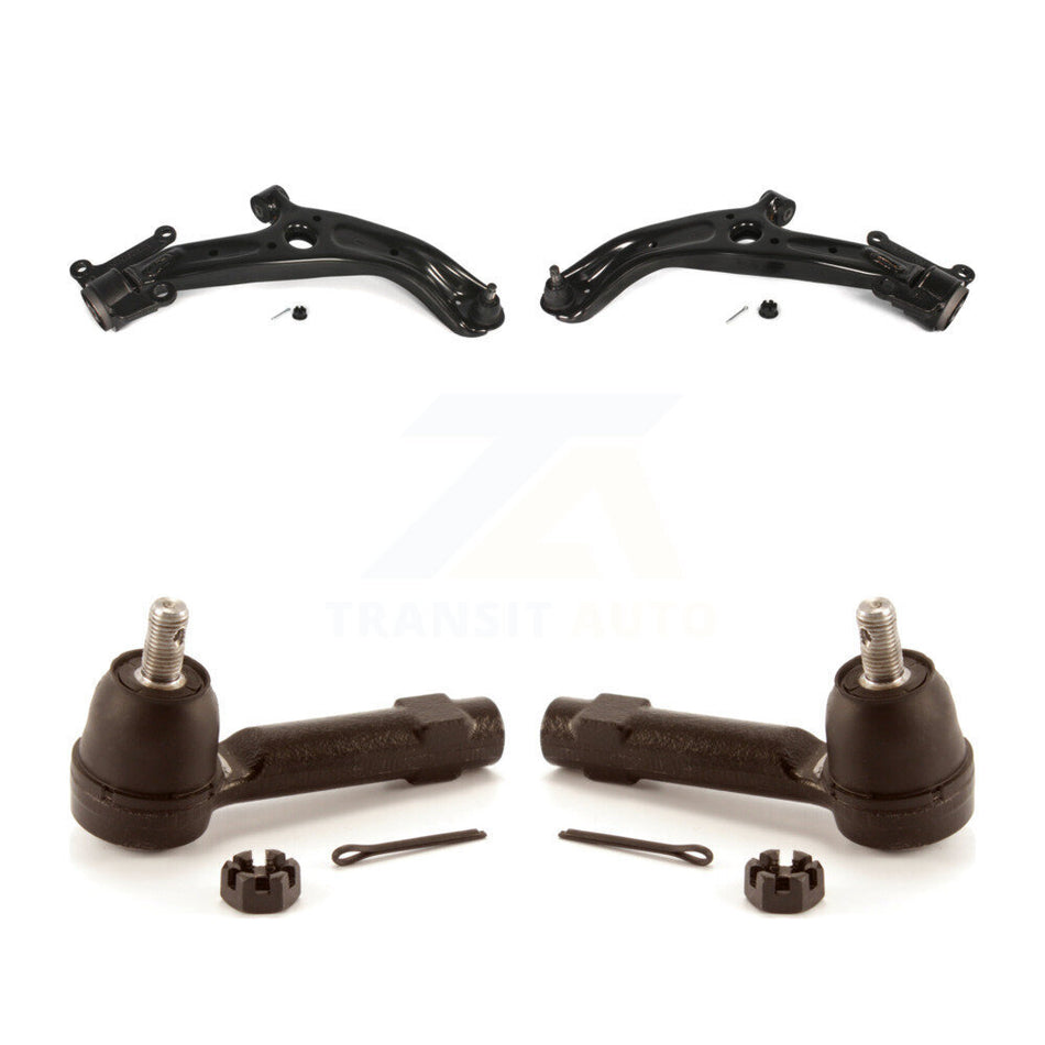 Front Suspension Control Arm Assembly And Tie Rod End Kit For 2007-2008 Honda Fit KTR-102755