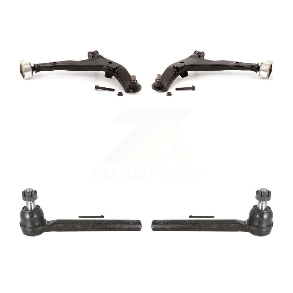 Front Suspension Control Arm Assembly And Tie Rod End Kit For 2005-2007 Nissan Murano KTR-102764