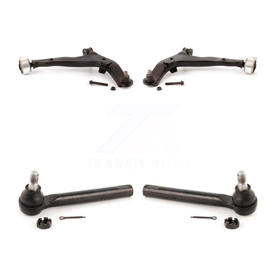 Front Suspension Control Arm Assembly And Tie Rod End Kit For 2003-2004 Nissan Murano KTR-102765