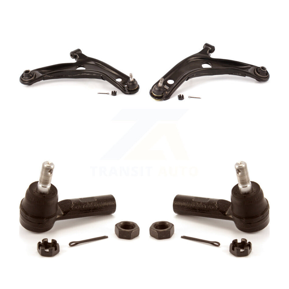Front Suspension Control Arm Assembly And Tie Rod End Kit For Toyota Yaris Scion xD KTR-102767