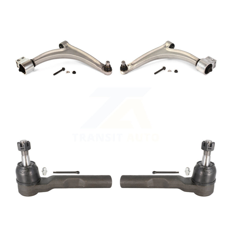 Front Suspension Control Arm Assembly And Tie Rod End Kit For Chevrolet Malibu Pontiac G6 Saturn Aura Contains Rear Bushings KTR-102777