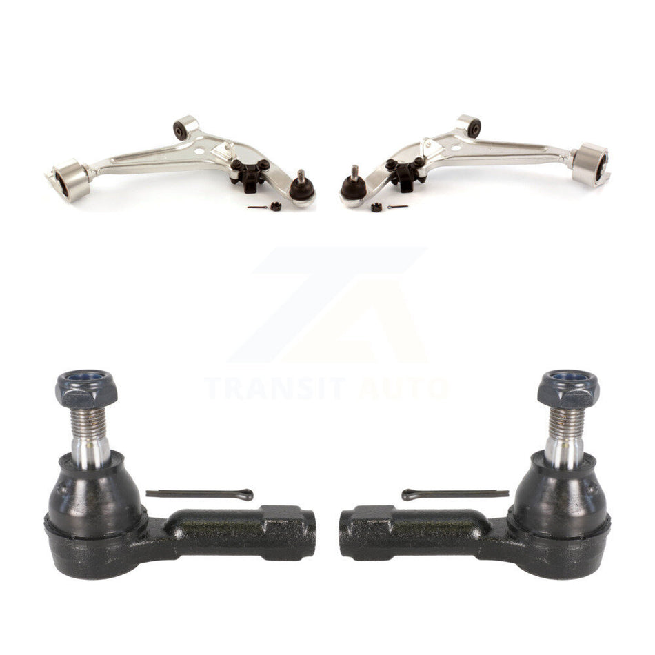 Front Suspension Control Arm Assembly And Tie Rod End Kit For 2005-2006 Nissan X-Trail KTR-102784