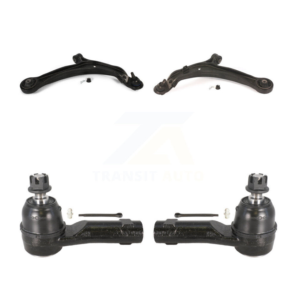 Front Suspension Control Arm Assembly And Tie Rod End Kit For 2011-2017 Honda Odyssey KTR-102787