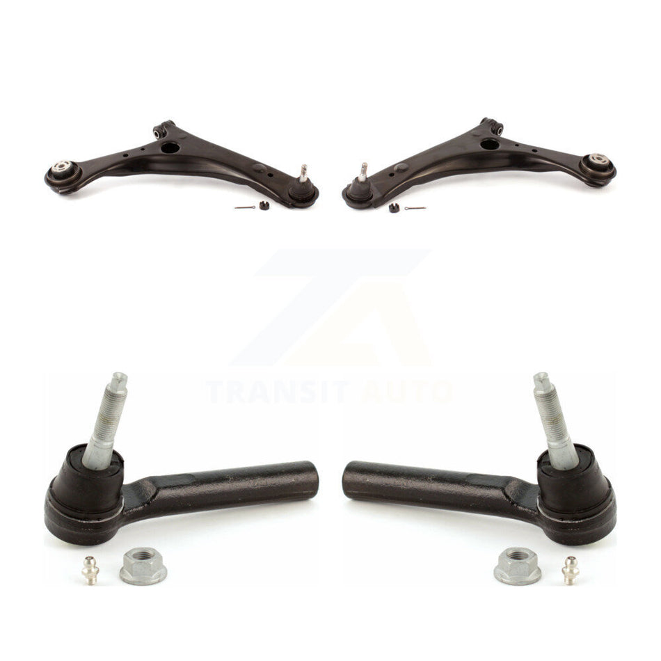 Front Suspension Control Arm Assembly And Tie Rod End Kit For Dodge Grand Caravan Chrysler Town & Country Volkswagen Routan Ram C/V KTR-102788