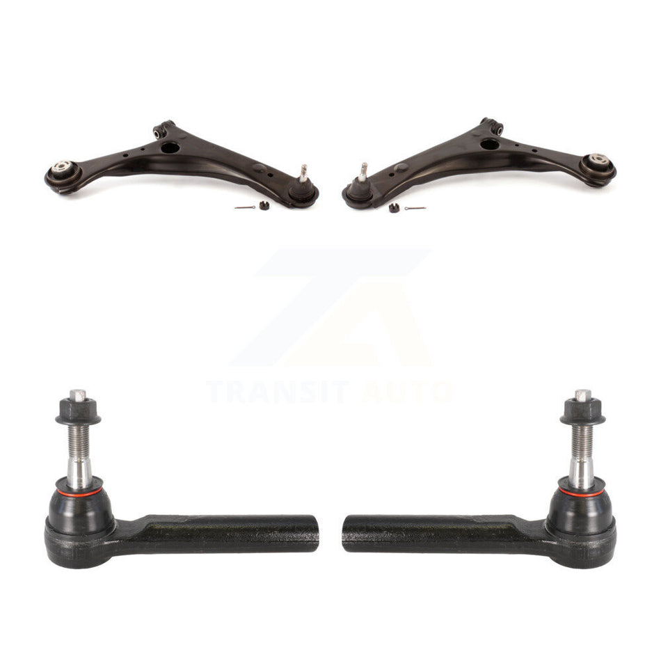 Front Suspension Control Arm Assembly And Tie Rod End Kit For Dodge Grand Caravan Chrysler Town & Country Volkswagen Routan Ram C/V KTR-102788