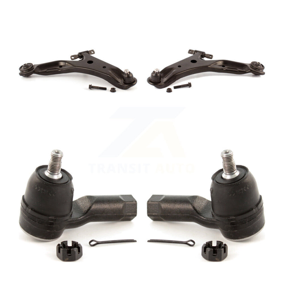 Front Suspension Control Arm Assembly And Tie Rod End Kit For 2001-2006 Hyundai Santa Fe KTR-102798