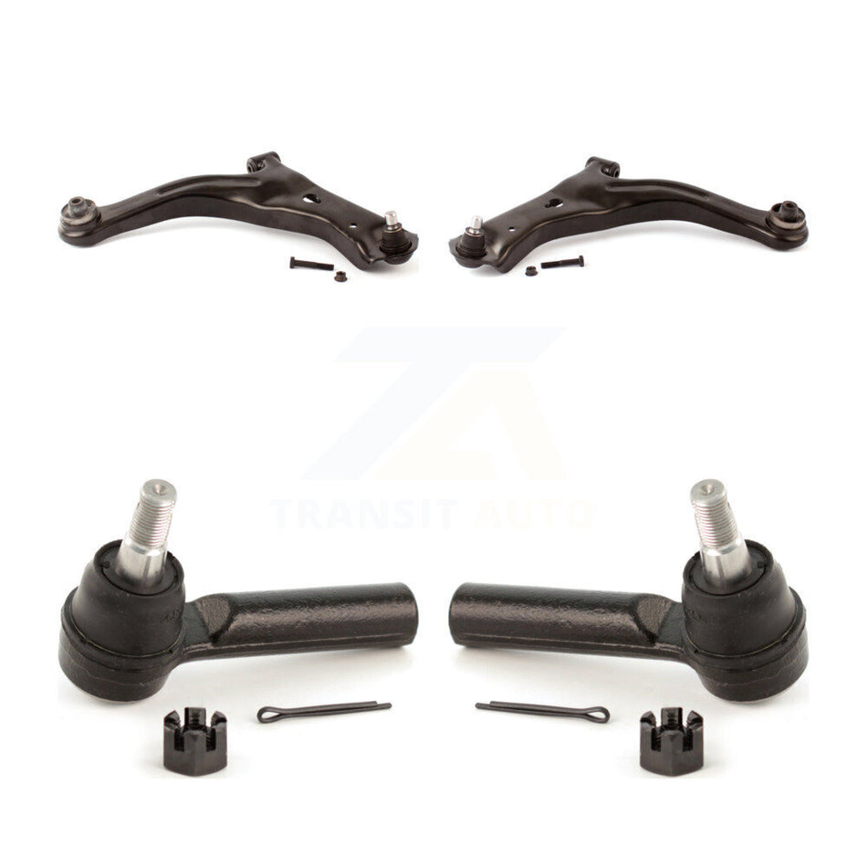 Front Suspension Control Arm Assembly And Tie Rod End Kit For Ford Escape Mazda Tribute Mercury Mariner KTR-102800