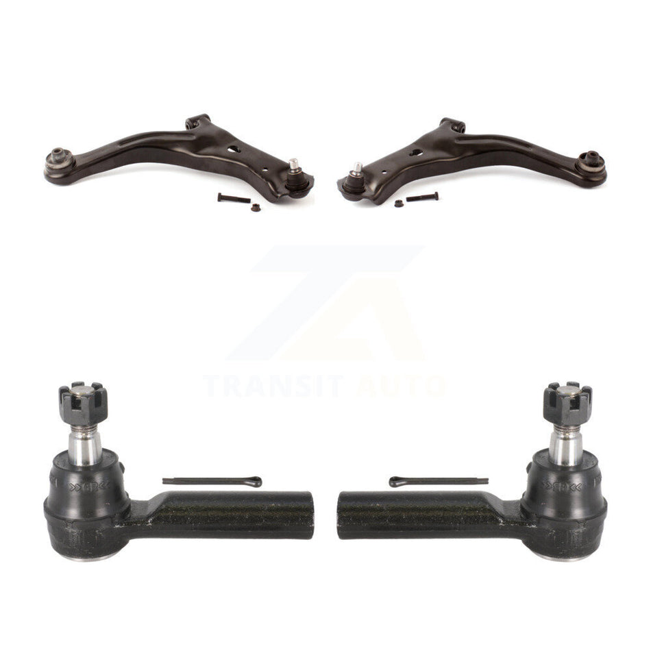 Front Suspension Control Arm Assembly And Tie Rod End Kit For Ford Escape Mazda Tribute Mercury Mariner KTR-102800