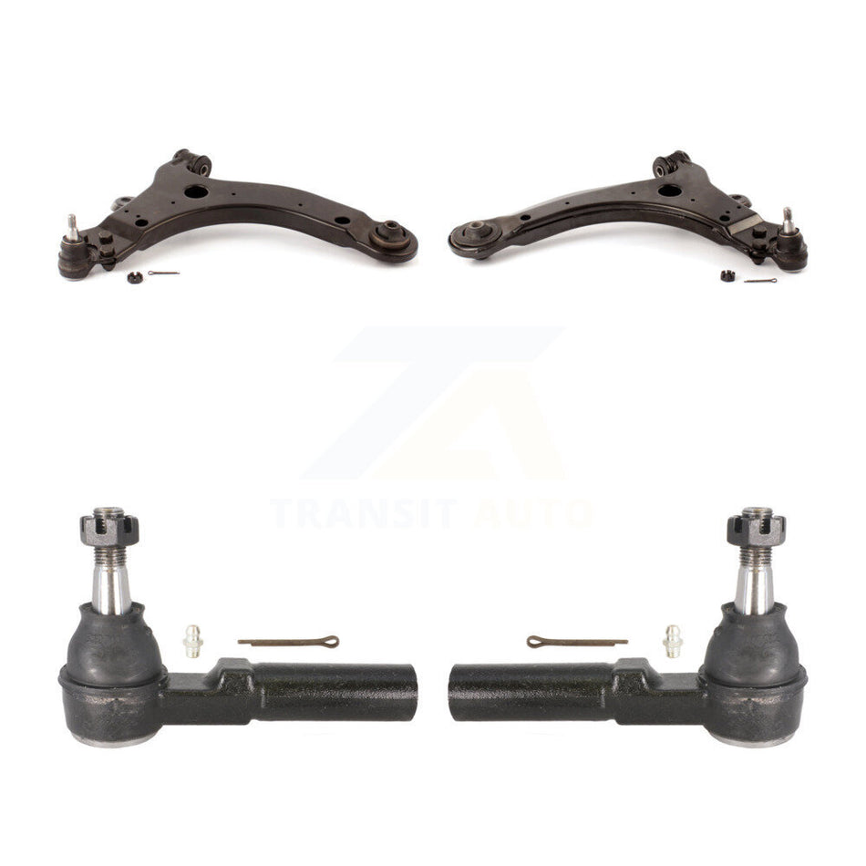 Front Suspension Control Arm Assembly And Tie Rod End Kit For Chevrolet Impala Buick Century Pontiac Grand Prix LaCrosse Monte Carlo Limited Regal Oldsmobile Intrigue Allure KTR-102807