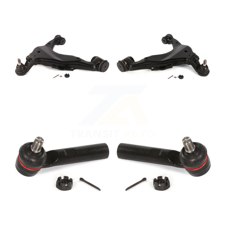 Front Suspension Control Arm Assembly And Tie Rod End Kit For Toyota 4Runner FJ Cruiser Lexus GX470 KTR-102835