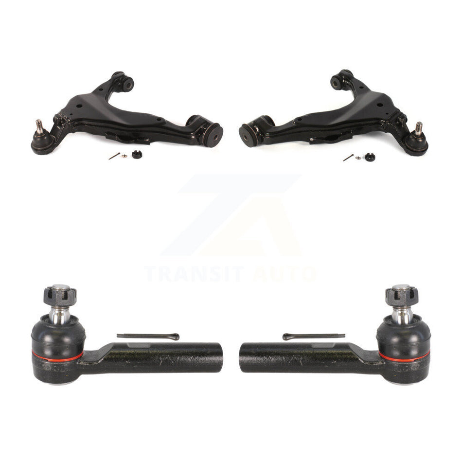 Front Suspension Control Arm Assembly And Tie Rod End Kit For Toyota 4Runner FJ Cruiser Lexus GX470 KTR-102835