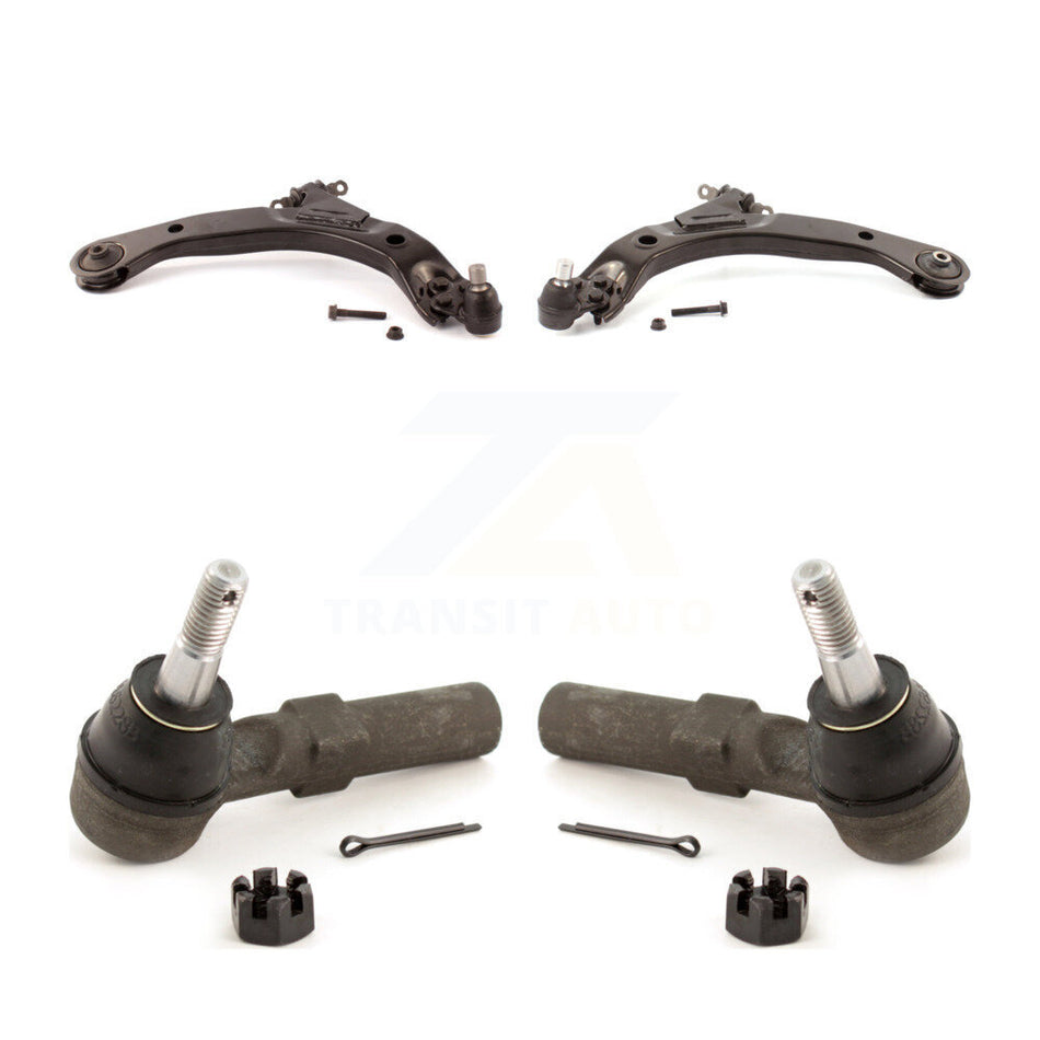 Front Suspension Control Arm Assembly And Tie Rod End Kit For Chevrolet Cobalt Saturn Ion HHR Pontiac G5 Pursuit KTR-102849