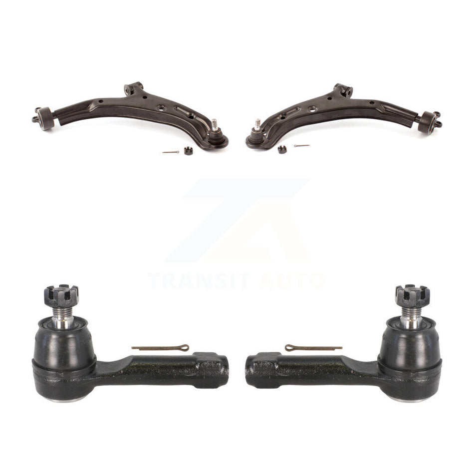 Front Suspension Control Arm Assembly And Tie Rod End Kit For Nissan Sentra KTR-102863