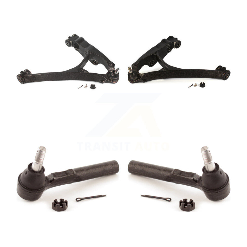 Front Suspension Control Arm Assembly And Tie Rod End Kit For Chevrolet Silverado 1500 GMC Sierra Classic KTR-102865