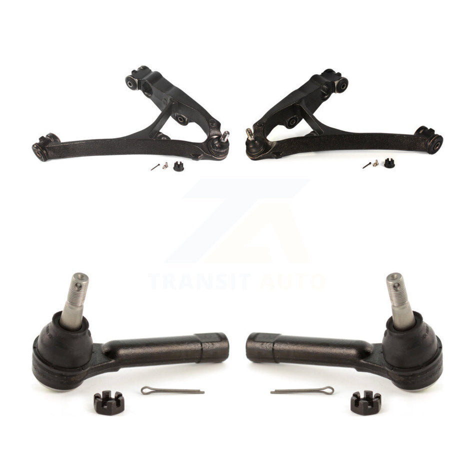 Front Suspension Control Arm Assembly And Tie Rod End Kit For Chevrolet Silverado 1500 GMC Tahoe Sierra Suburban Yukon Avalanche XL Cadillac Classic Escalade ESV EXT KTR-102866