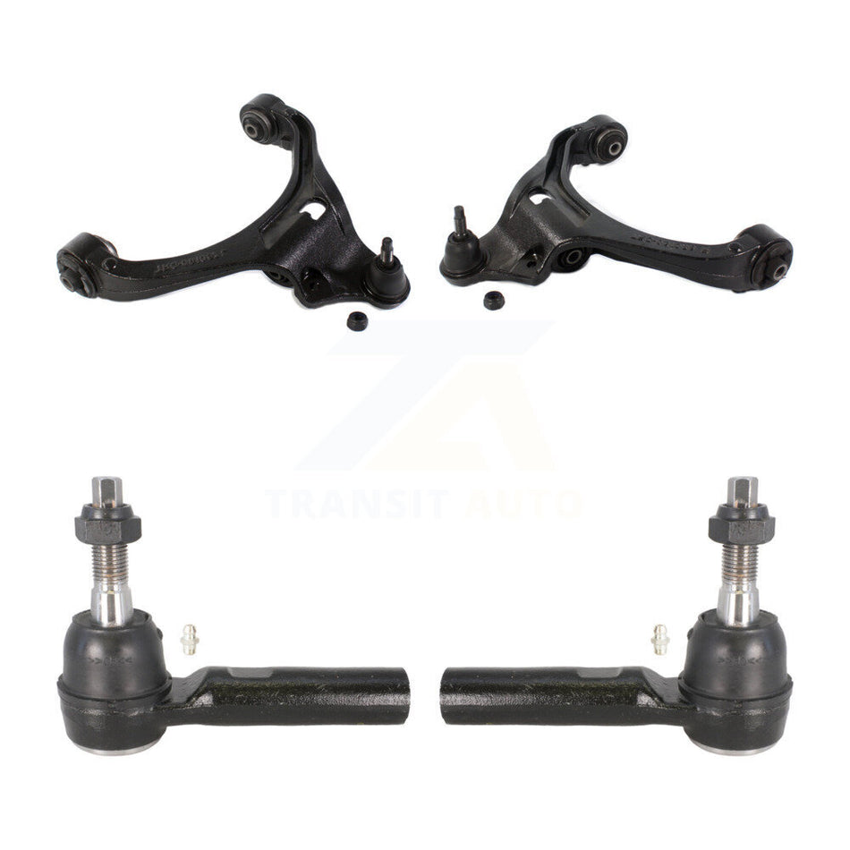 Front Suspension Control Arm Assembly And Tie Rod End Kit For Dakota Dodge Mitsubishi Raider Ram KTR-102871