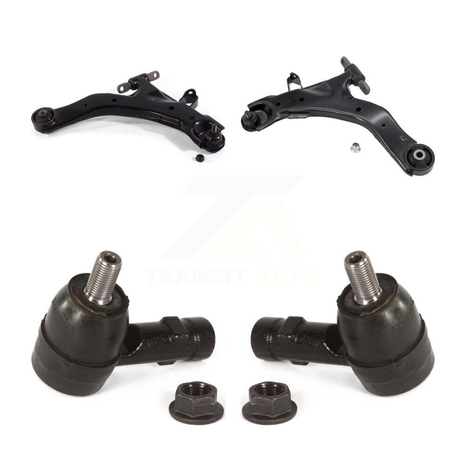 Front Suspension Control Arm Assembly And Tie Rod End Kit For Kia Spectra Hyundai Tiburon Spectra5 KTR-102879
