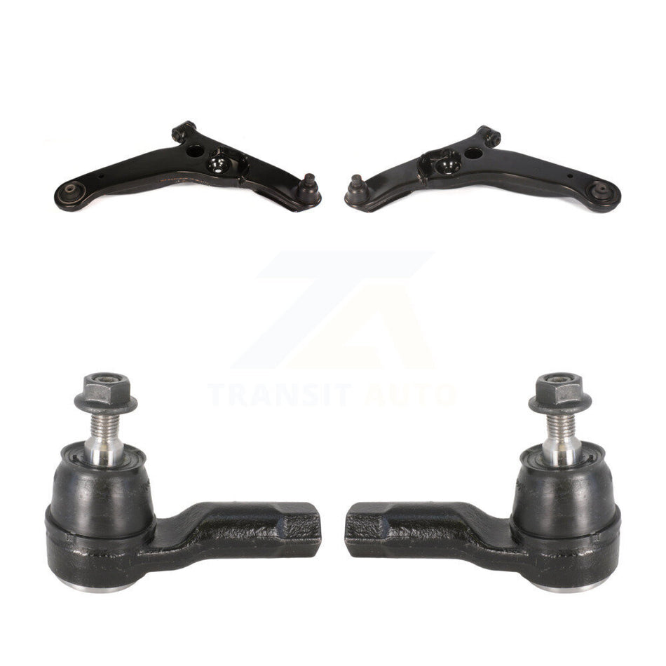 Front Suspension Control Arm Assembly And Tie Rod End Kit For 2003-2006 Mitsubishi Outlander KTR-102880