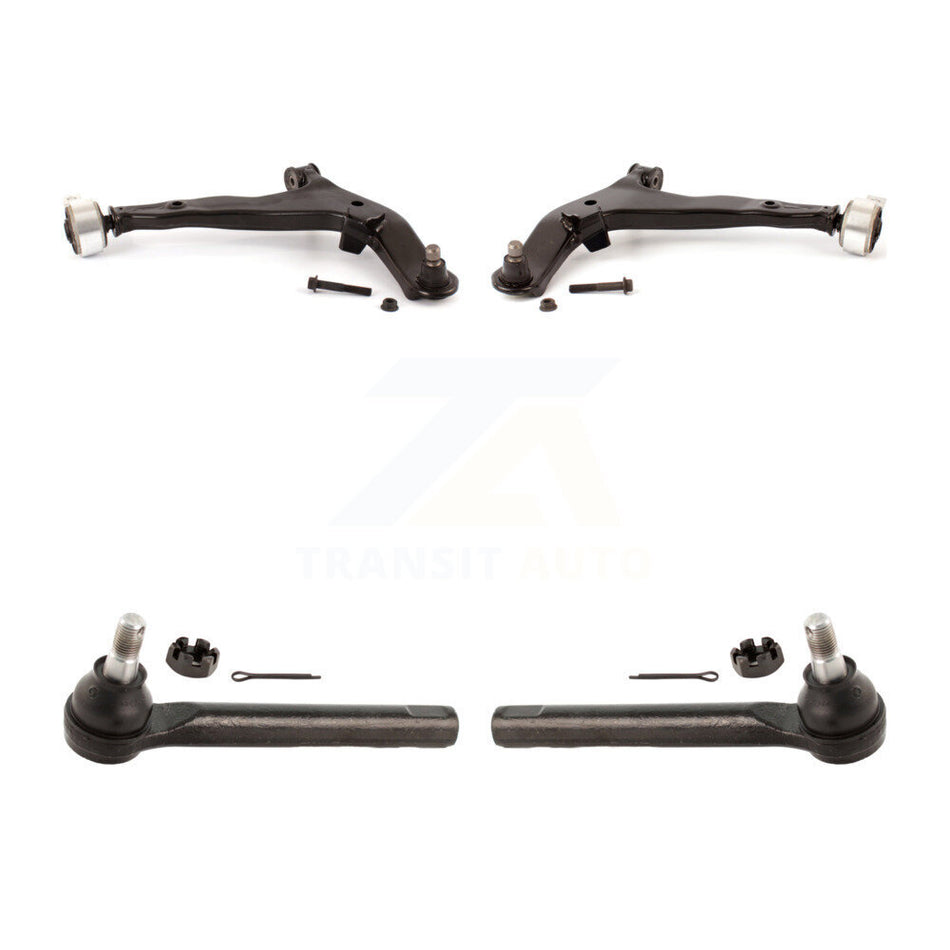 Front Suspension Control Arm Assembly And Tie Rod End Kit For 2003-2004 Nissan Murano KTR-102884