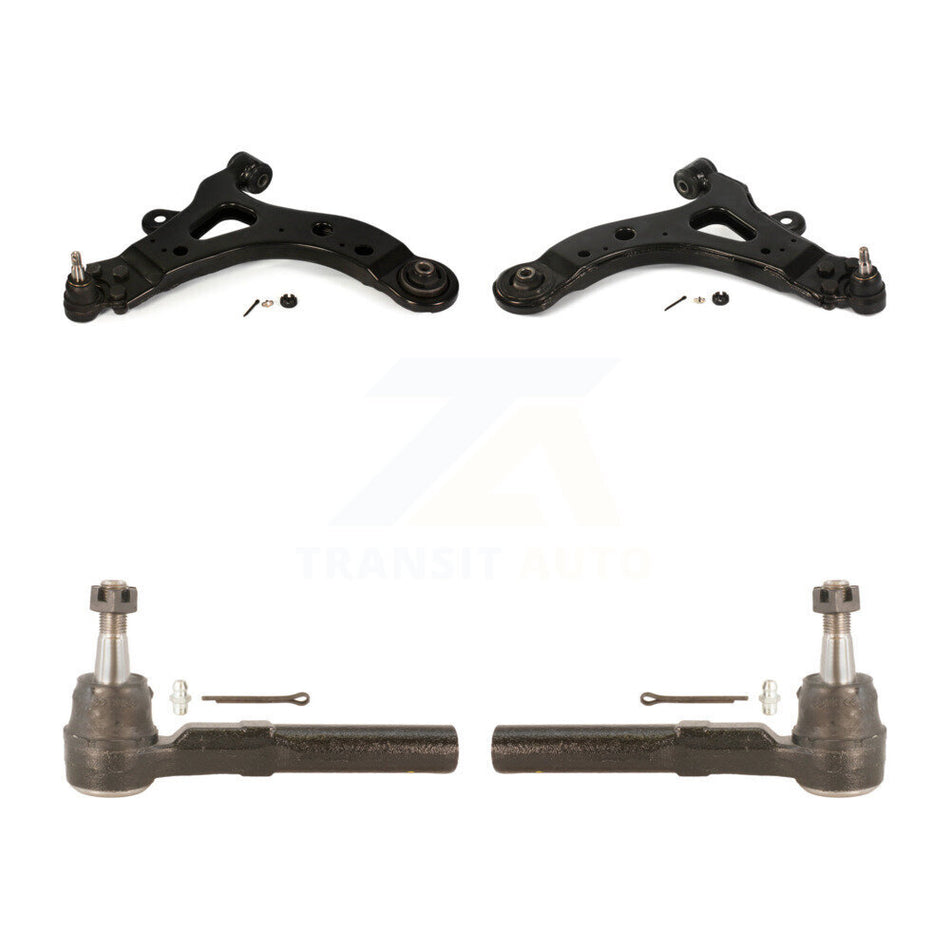 Front Suspension Control Arm Assembly And Tie Rod End Kit For Buick Rendezvous Chevrolet Uplander Pontiac Aztek Montana Terraza Saturn Relay KTR-102899