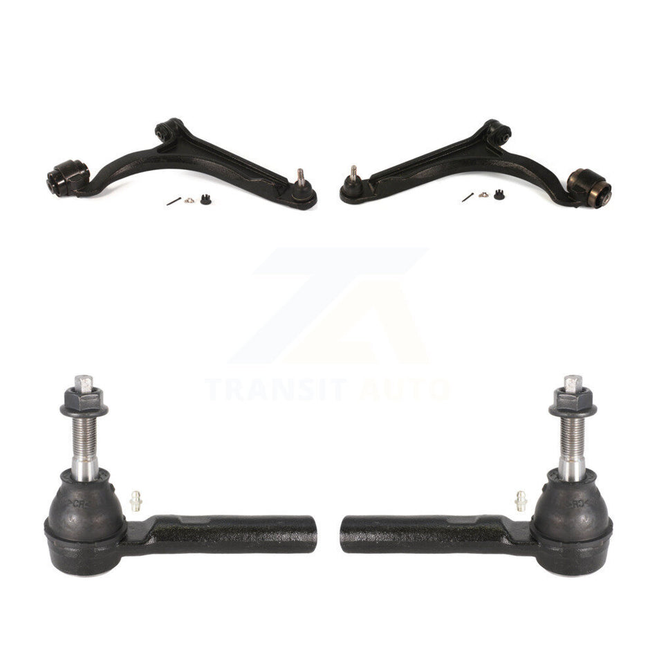 Front Suspension Control Arm Assembly And Tie Rod End Kit For 2004-2008 Chrysler Pacifica KTR-102900