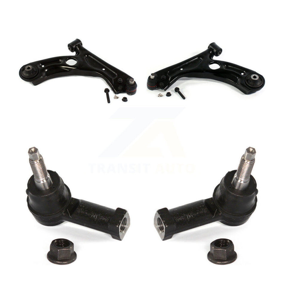 Front Suspension Control Arm Assembly And Tie Rod End Kit For 2012-2019 Chevrolet Sonic KTR-102910